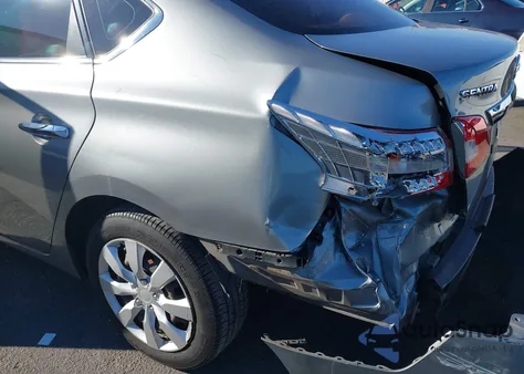 2013 Nissan Sentra Sv z USA, uszkodzony, nr VIN 3N1AB7AP8DL627897